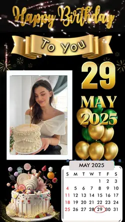 Birthday 29 May 2025