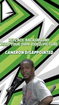 Cameron Dissapointed