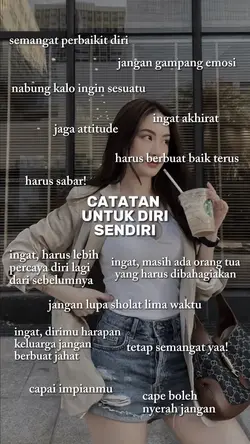 catatan untuk diri
