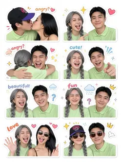 COUPLE STICKER 
