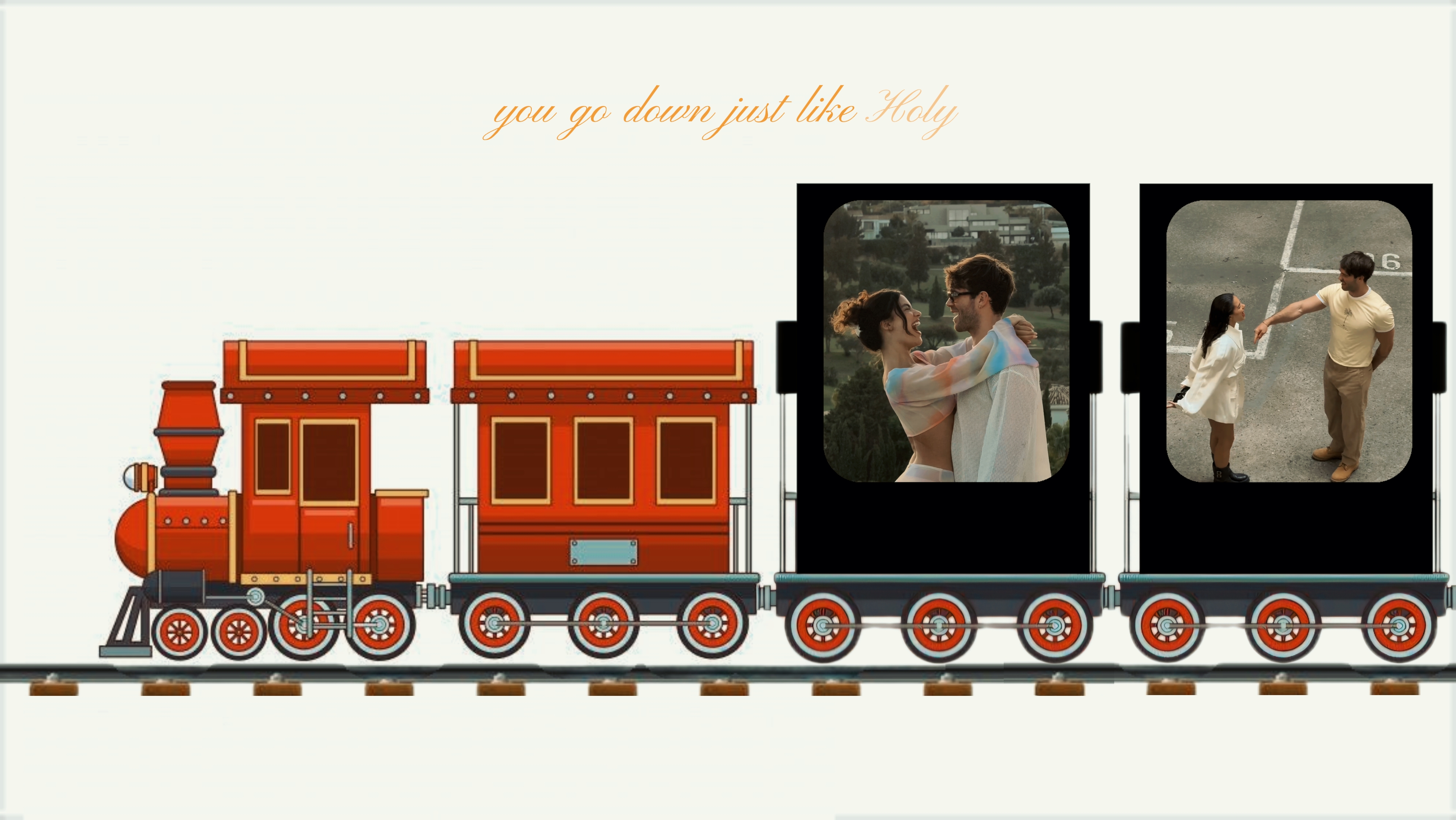 train de couple 