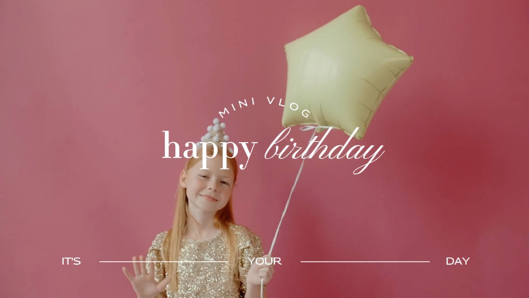 Vlog de aniversário