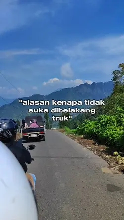 tdk suka dblkng truk
