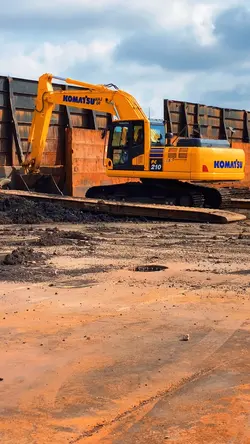 Excavator alat berat