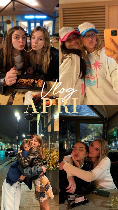 Vlog ami d'avril