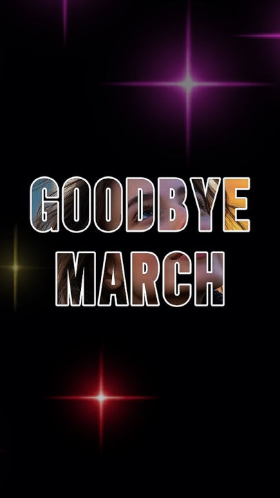 Selamat tinggal Maret