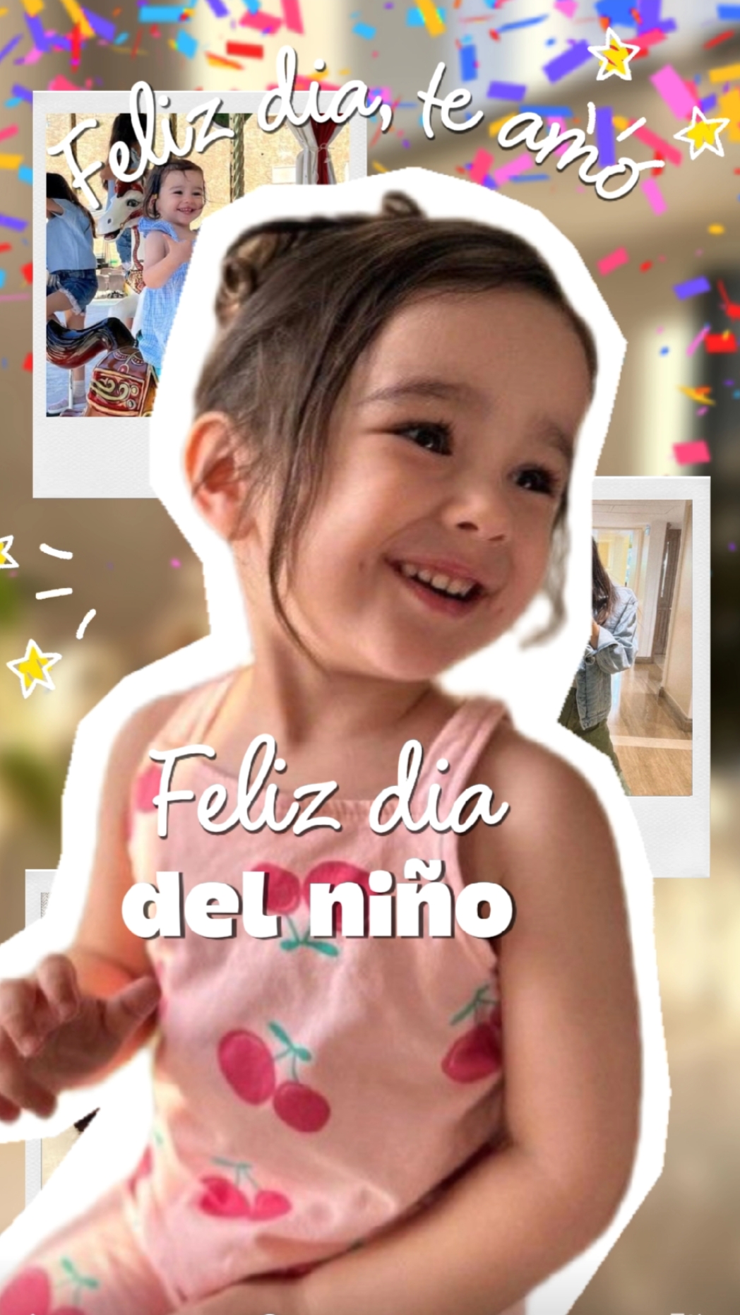 Feliz día del niño