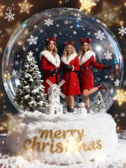 Xmas crystal ball