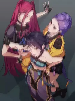 Huntrix Templeate 💕❤️