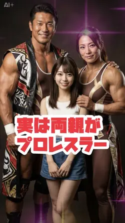 実は両親が✨プロレスラー💪