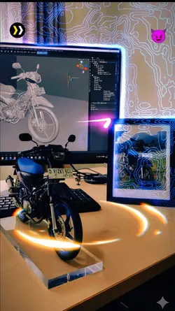 VGA style miniatur3d