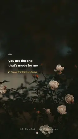 you are the one