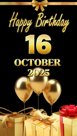 BIRTHDAY 16 OCTOBER