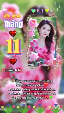 Xin Chào Tháng 11