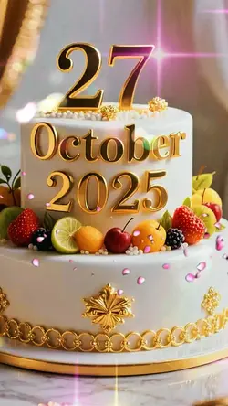Birthday 27 oct 2025