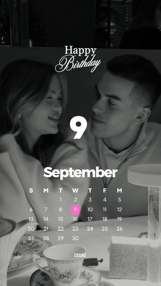 Birthday 9 September