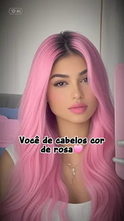 Cabelos rosa 