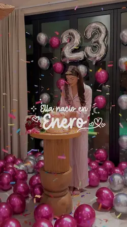 Ella nació en enero 