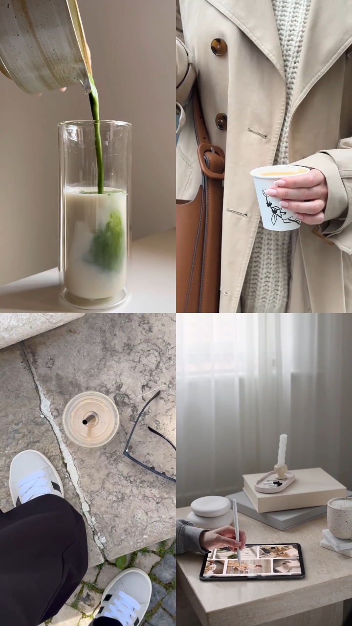 4 grid videos