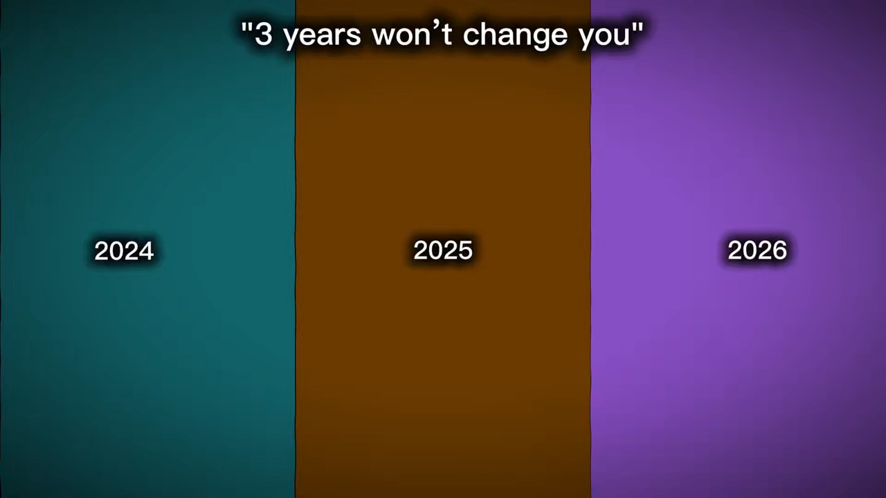 Desafio de 3 anos