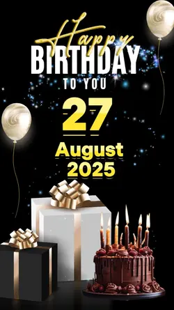 birthday 27 august 