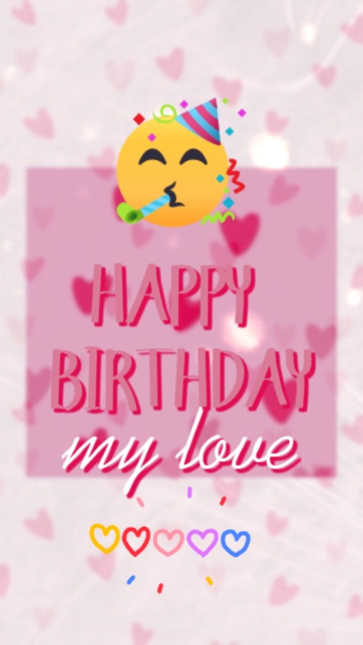 happy birthday love