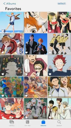 Haikyuu favorites