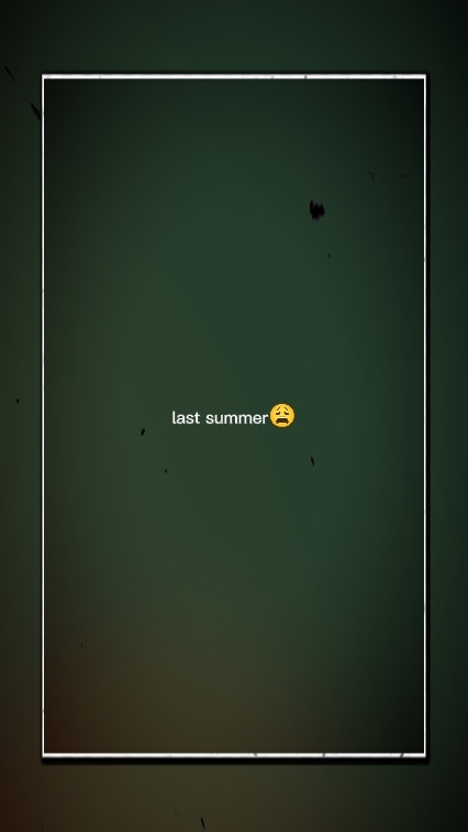 Último e neste verão