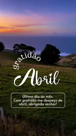 Gratidão Abril