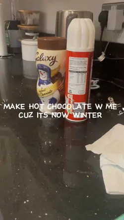 MAKE HOT CHOCOLATE W