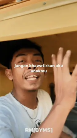 Tenang bu aku tidak