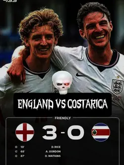 England vs Costarica