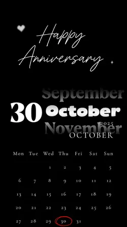 anniversary 30 Octob