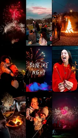 Bonfire night photo