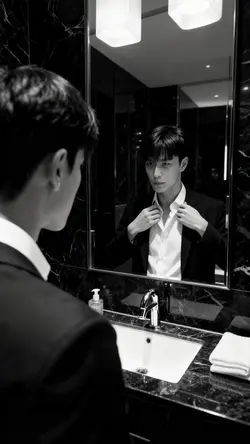 Áo blazer soi gương 