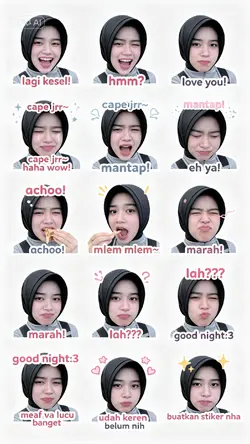 trend ai stiker