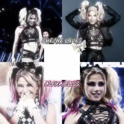 Alexa Bliss 🩷🤍🖤