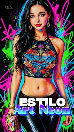 Estilo Art Neon