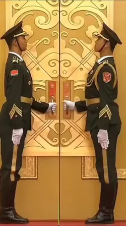 president entrance