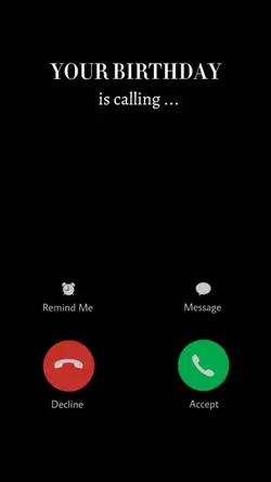 Birthday calling