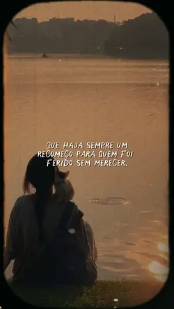 Que haja um recomeço