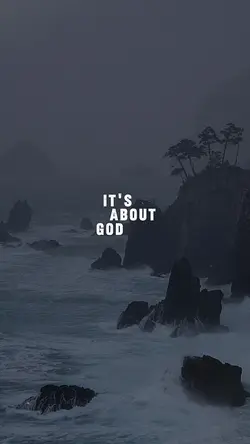 It's about God