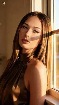 Golden hour portrait