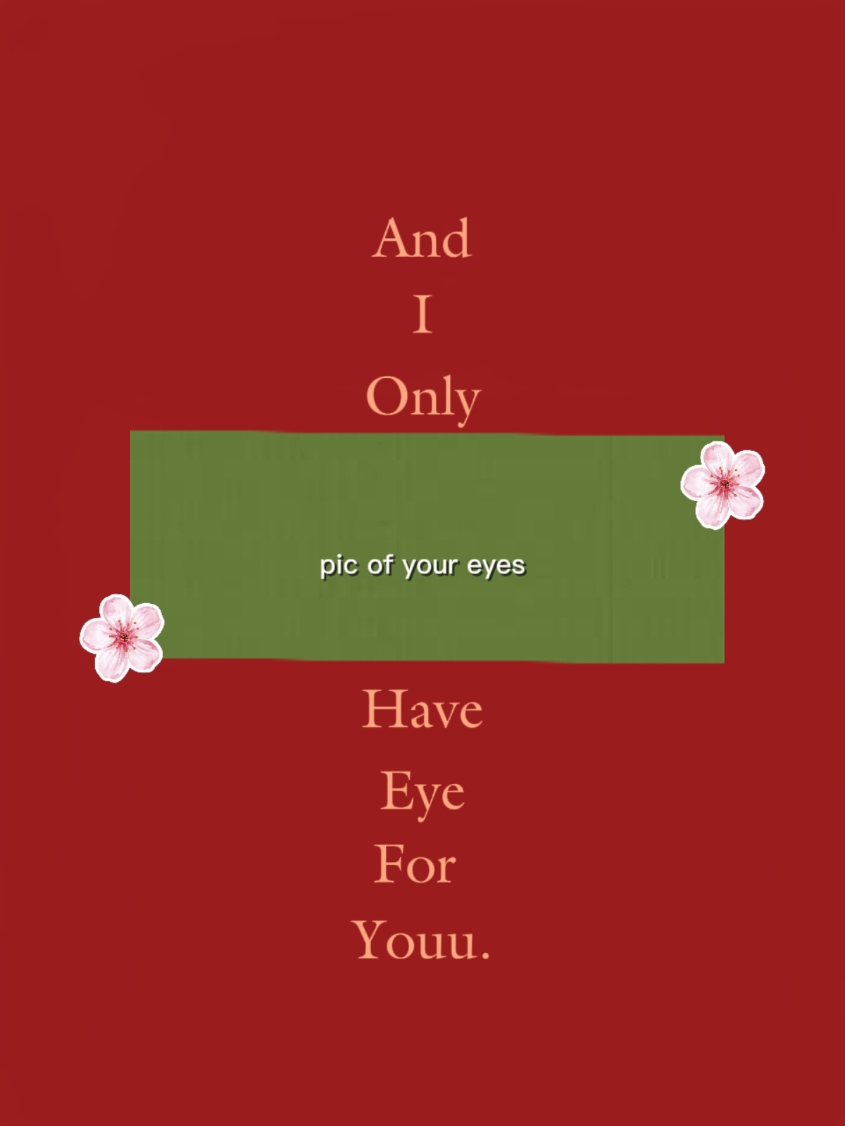 photo de tes yeux 
