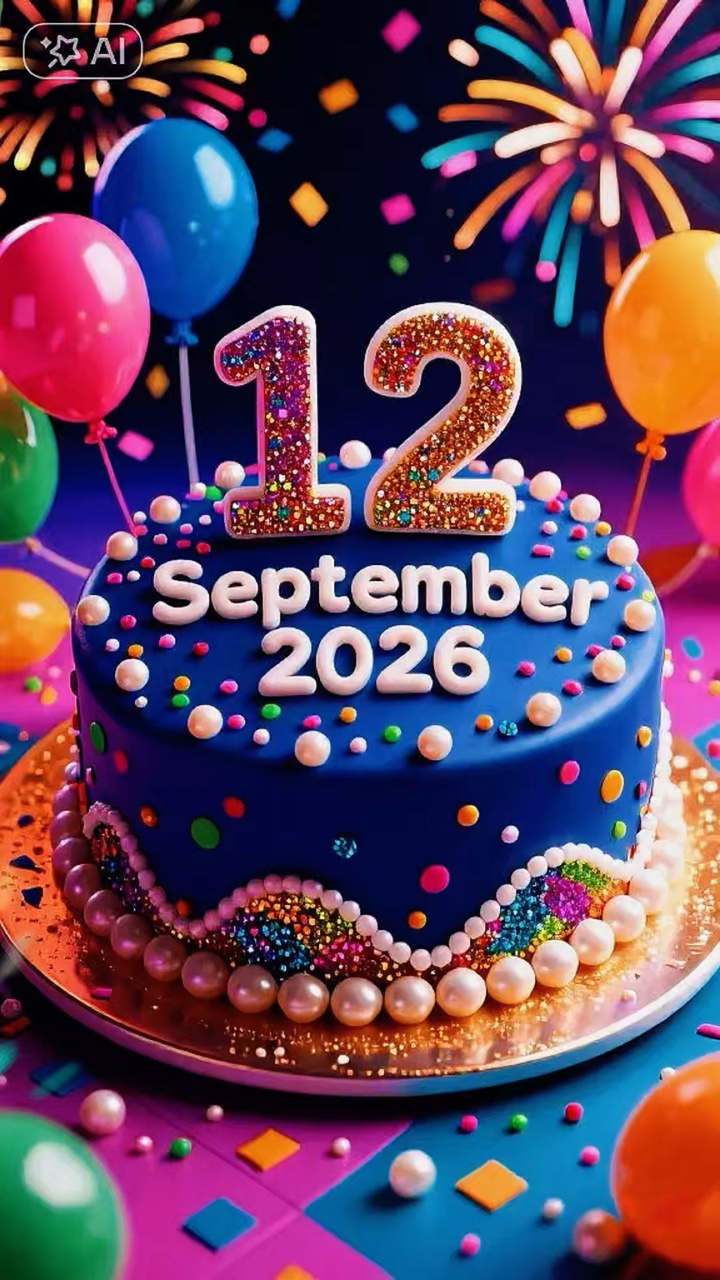 Cumpleaños 12 de septiembre de 2026