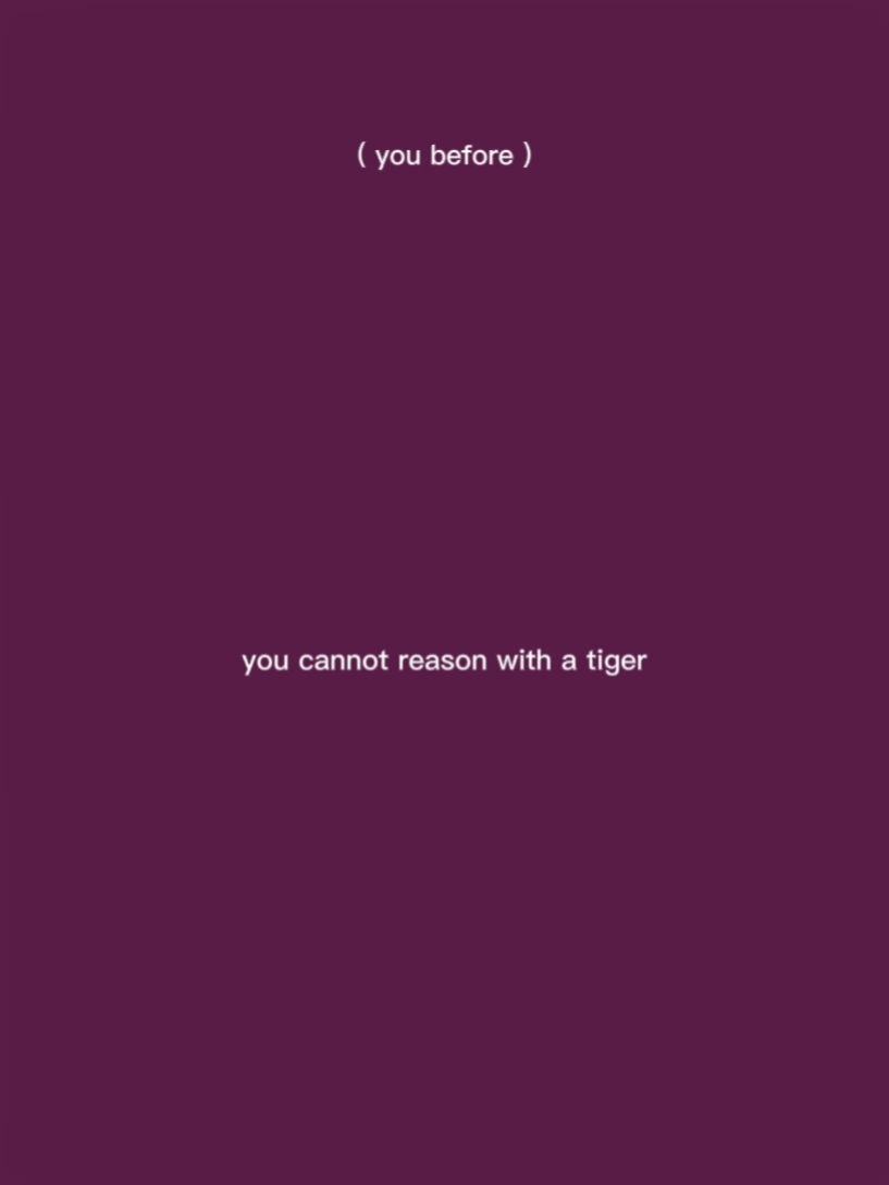 you cannot reason