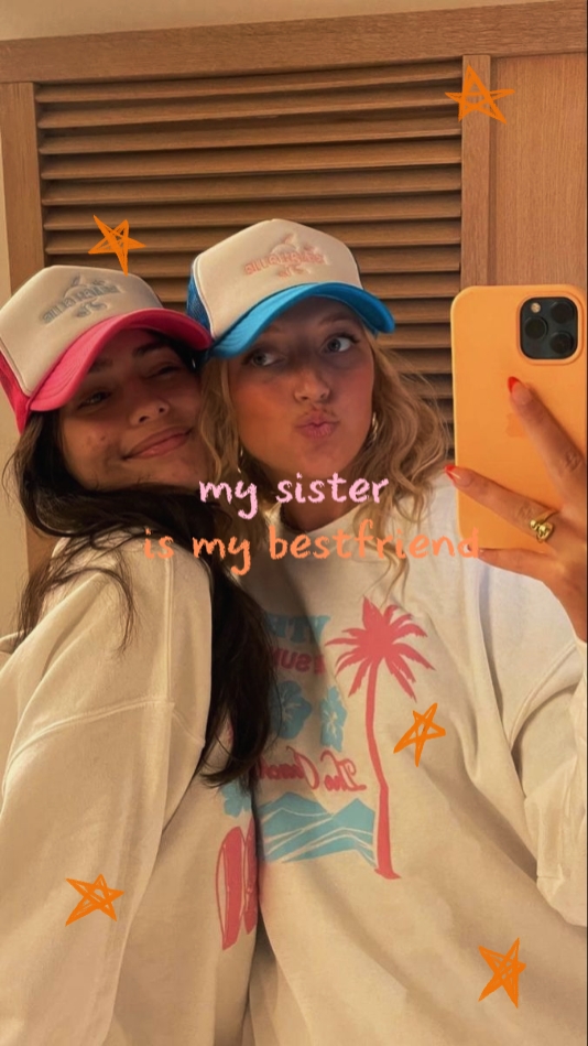 Schwester ist meine Freundin
