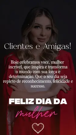 Dia da mulher loja 