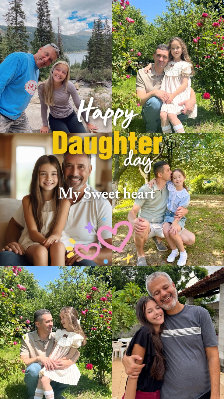 Feliz dia da filha