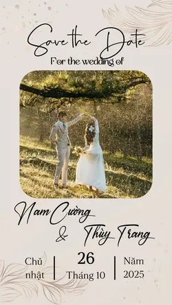 Thiệp cưới online 🎂💍